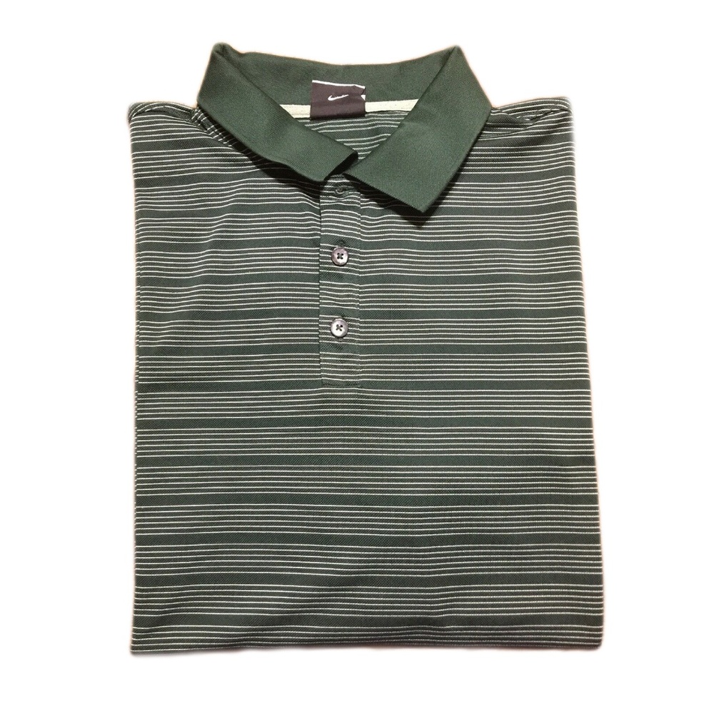 Nike Golf Fit Dry Polo Green Men's Size XL